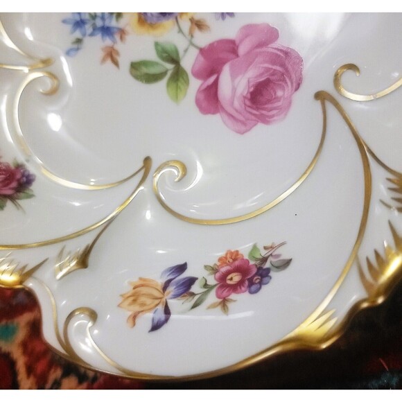 VTG GERMANY JLMENAU GRAF VON HENNEBERG Porzellan Fine Art Porcelain 40s Mint 9.5 - Picture 3 of 11